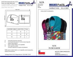 Cuello recto alargado - vista 1