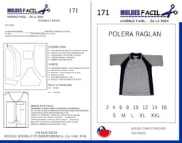 Polera raglan - vista 1