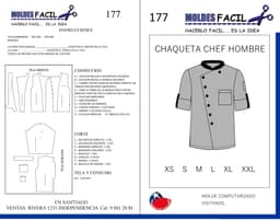 Chaqueta Chef Hombre - vista 1