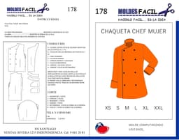 Chaqueta Chef Mujer - vista 1