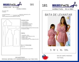 Bata de levantar - vista 1