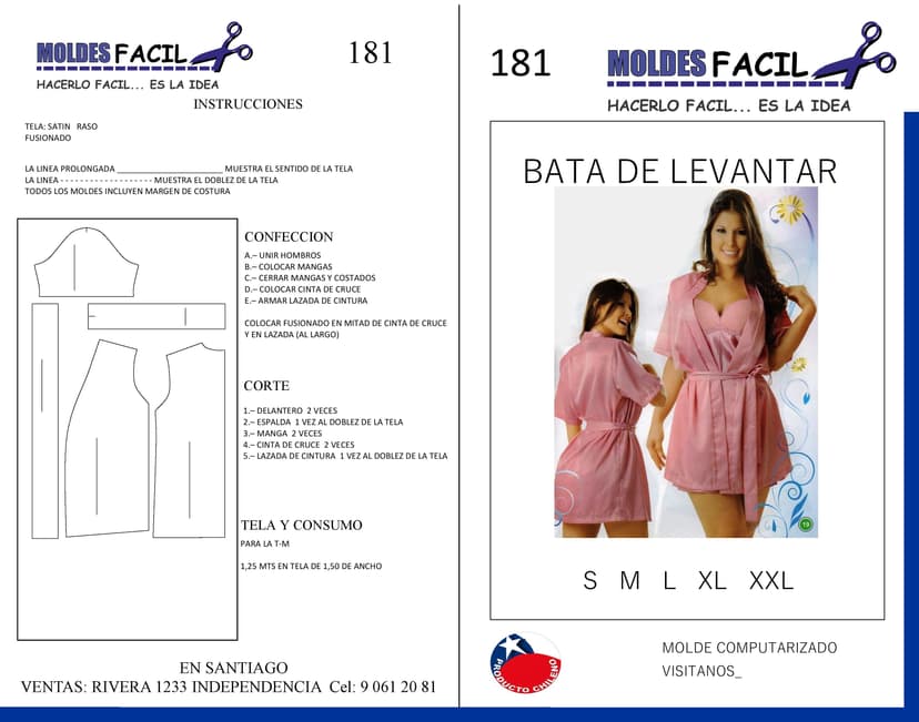 Bata de levantar