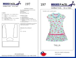 vestido retro cuello sport - vista 1