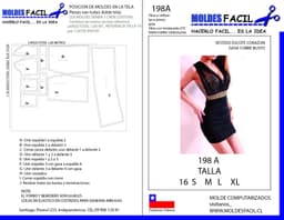 Vestido Escote Corazón Gaza Cobrebusto - vista 1