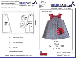 Vestido con chinita - vista 1