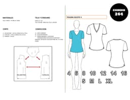 POLERA ESCOTE V - vista 1