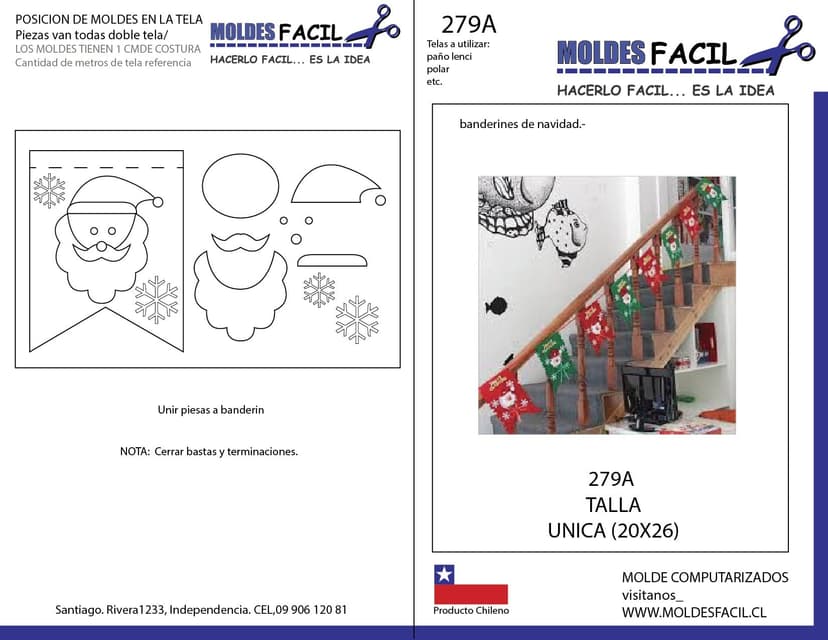 Banderines de navidad