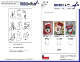Botas navideñas - vista 1