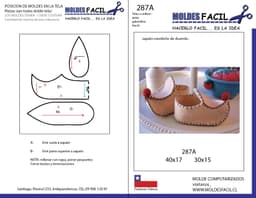 Zapatito de duende porta vela - vista 1