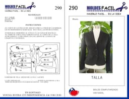 BLAZER MUJER TRADICIONAL - vista 1