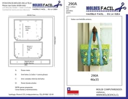 Bolso con bolsillo entero - vista 1