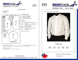 CAMISA DE HOMBRE CUELLO MAO - vista 1