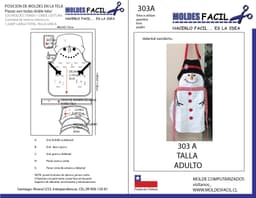 Delantal navideño - vista 1