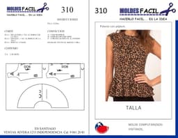 POLERA CON PEPLUM - vista 1