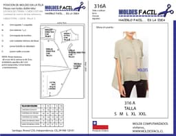 BLUSA EN PUNTA - vista 1