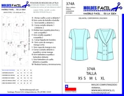 Delantal Corporativo Cruzado - vista 1
