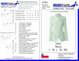 CHAQUETA CRUZADA CON CIERRES - vista 1