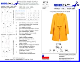 CHAQUETON ANCHO MUJER SIN CRUCE - vista 1
