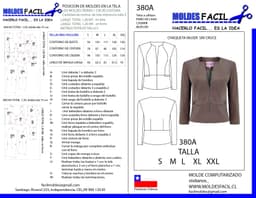 CHAQUETA MUJER SIN CRUCE - vista 1