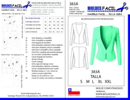 BLAZER MUJER ESCOTE PRONUNCIADO - vista 1