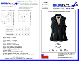 CHAQUETA MUJER SIN MANGA ENTALLADA - vista 1