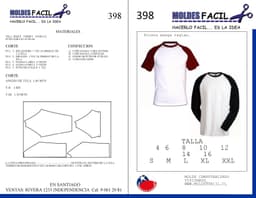 POLERA MANGA RAGLAN - vista 1