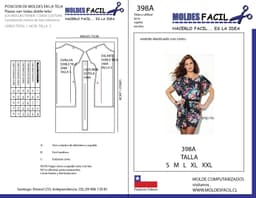 Vestido Elasticado Con Cinto - vista 1
