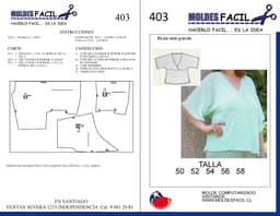 BLUSA TALLA GRANDE - vista 1