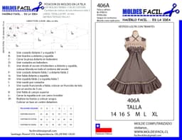 Vestido Lolita con Tirantes - vista 1