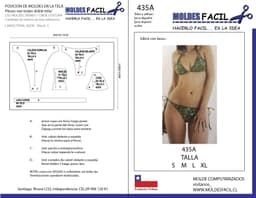 Bikini con lazos - vista 1