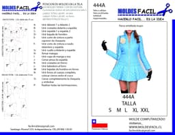 PARKA ENTALLADA MUJER - vista 1