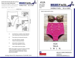 Bikini tradicional tiro alto - vista 1