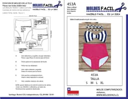 Bikini tradicional simple tiro alto - vista 1