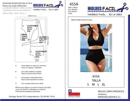 Bikini tradicional tiro alto - vista 1