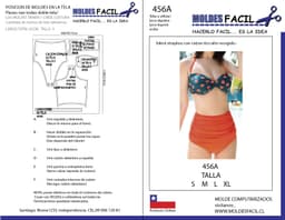 Bikini strapless con calzón tiro alto recogido - vista 1