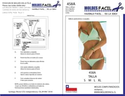 Bikini asimétrico cruzado - vista 1