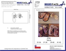 Pantuflas con cruce - vista 1