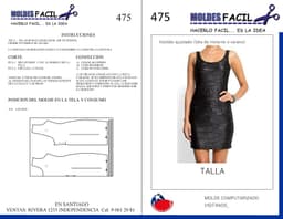 Vestido Ajustado en Tela de Invierno - vista 1