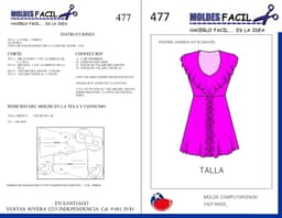 Vestido Volados en el Escote - vista 1