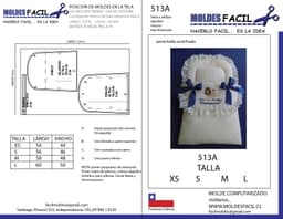 porta bebe acolchado - vista 1