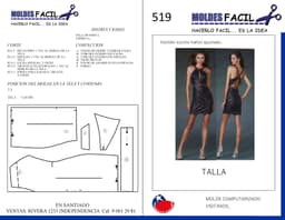 Vestido Negro De Fiesta - vista 1