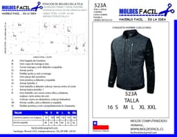 CHAQUETA HOMBRE CUELLO MAO - vista 1