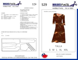 Vestido Corte Princesa - vista 1