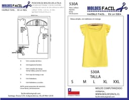 BLUSA SIMPLE, CON TABLONES EN MANGA - vista 1