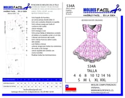 Vestido con Cortes en Busto y Cintura (otro) - vista 1