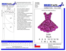 Vestido con Cortes de Entalle - vista 1