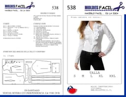 BLUSA CAMISERA CON VUELOS - vista 1