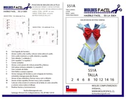 Sailor Moon Vestido Serena - vista 1