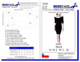 Vestido Tubo Cuello Bebé Asimétrico - vista 1