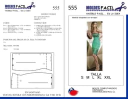 Vestido Strapless Encaje Combinado - vista 1